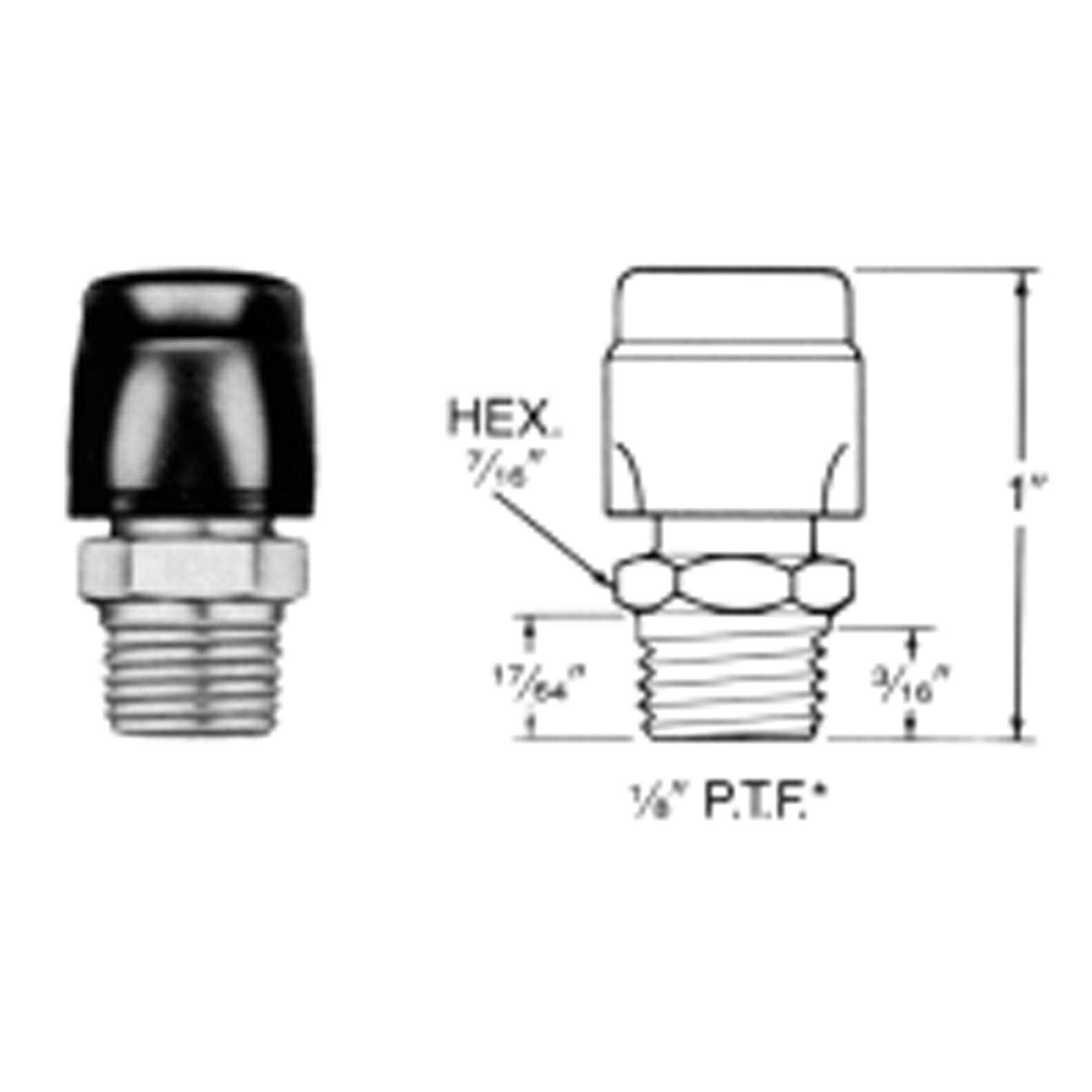 1/8" NPT - Opens at 7/16" psi 131000