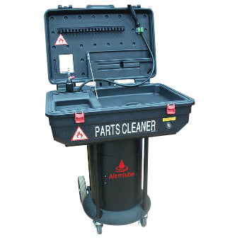 Alemlube 240V stationary poly parts washer 80364