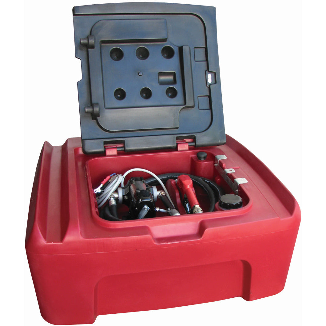 Alemlube 400L Lockable Diesel Refuelling Storage & Dispensing Kit L40049GA