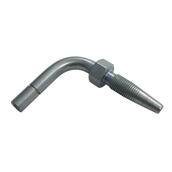 Alemlube 8.3mm 90° hose end stud - 32mm long 1001050G