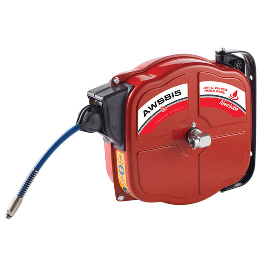 Alemlube Air & Water Hose Reel AWS815