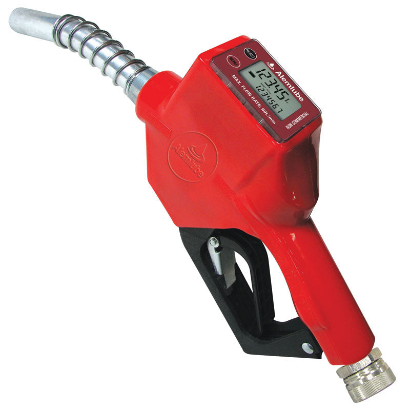 Alemlube Automatic Diesel Fuel Nozzle with Digital Meter 51037M
