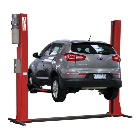 Alemlube Automotive 4.0t 2-Post Hydraulic Floor Base Hoist AA40FB2P-240V