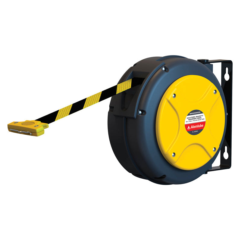 Alemlube Caution Safety Barrier Reel BR50020C