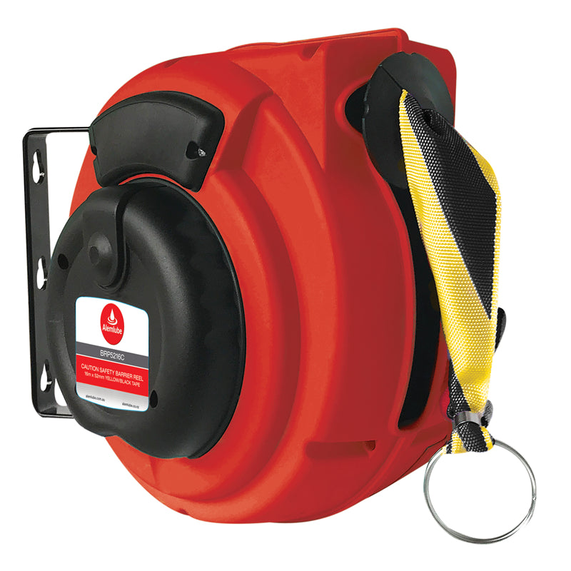 Alemlube Caution Safety Barrier Reel BRP5216C