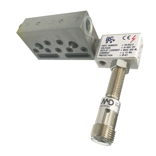 Alemlube DPX45 centre section including prox/plug 2.B.045.D.3I.M12