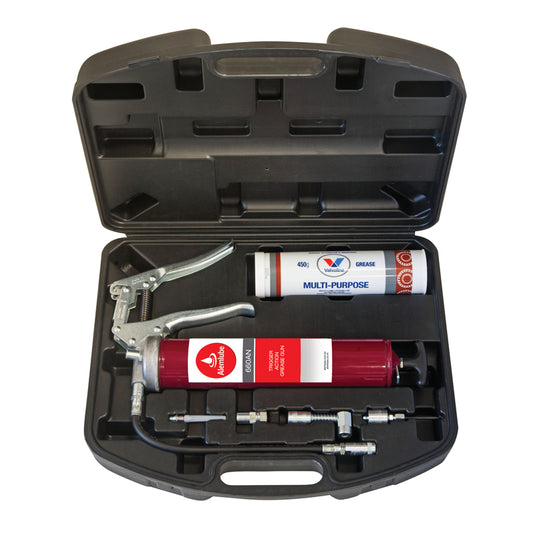 Alemlube Grease Gun Kit - with Valvoline cartridge 660ANK1