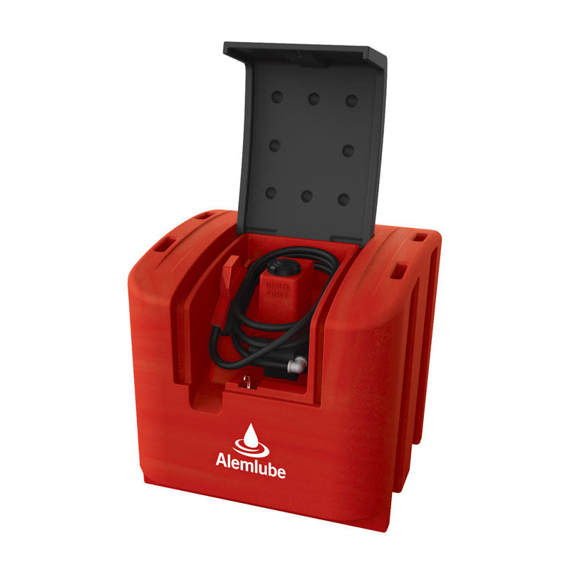 Alemlube Lockable Diesel Refuelling Storage & Dispensing Kit with Meter L45040PAM
