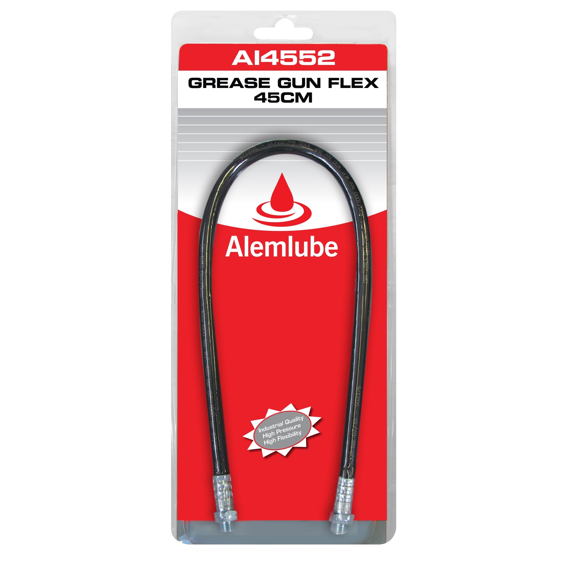 Alemlube Polyamide Grease Gun Flex, 500mm long A14552