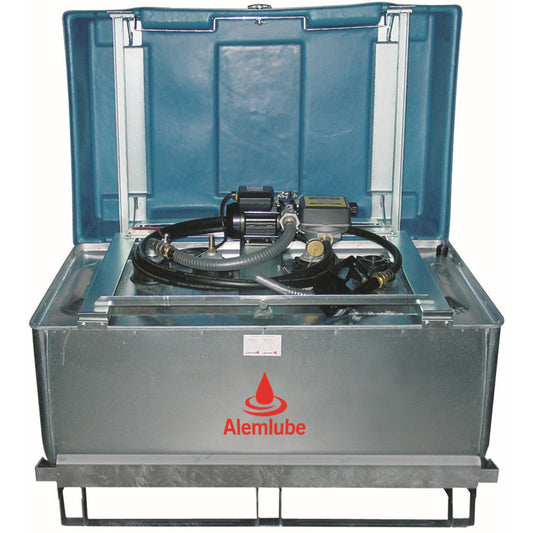 Alemlube Tank - 390L, Diesel, 12V Refuelling & Meter Kit 79910