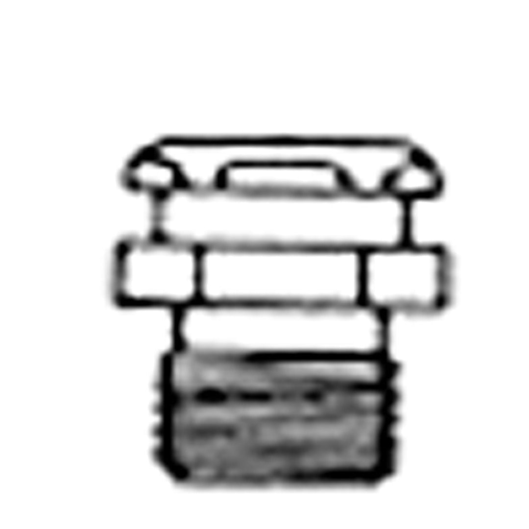 Brass 1/4" BSP - Button Head LB328