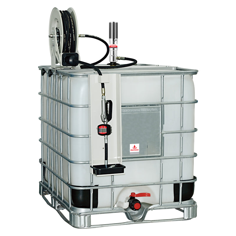 IBC Kit with Pump, Hose Reel and Electronic Oil Meter O300110