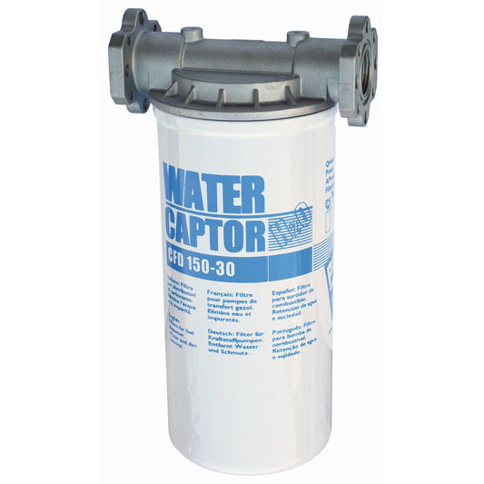 Piusi 1" BSPTF Diesel Filter with Steel Bowl - 150L/min 611110