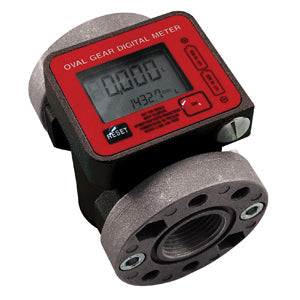 Piusi Electronic oil meter D 3/4" BSP inlet, 60 L/min K600N/3O