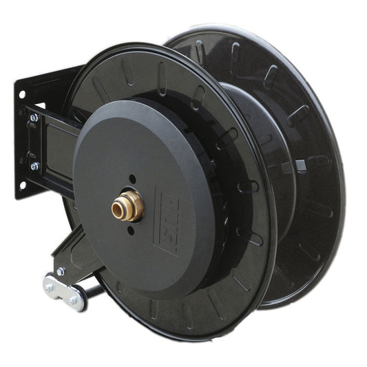 Piusi Fuel Hose Reel - 10m x 3/4", Spring Rewind 750040