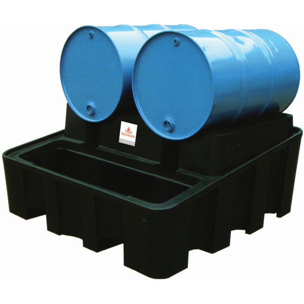 Spill Container - 2 Drum Stack, Poly SJ-200-003
