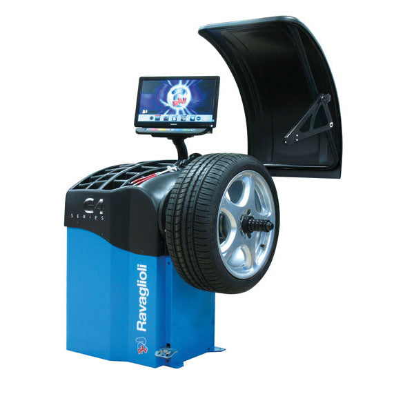 Wheel Balancer with Ultrasound Width Gauge and Laser Pointer G4.140WS