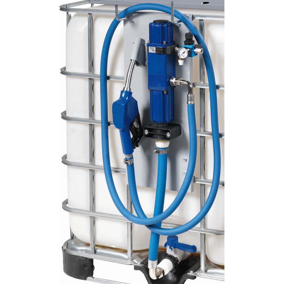 AdBlue&reg; IBC 2:1 Air Operated Pump Kit with Manual Nozzle 201371