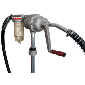 Alemlube Heavy duty bi-lobe refuelling drum pump with all accessories plus filter, 100 L/min 5080AN