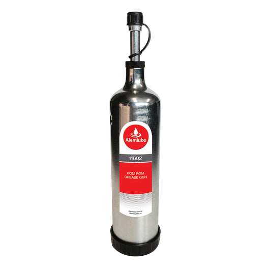 Alemlube Pom Pom Action Grease Gun - Steel 11602