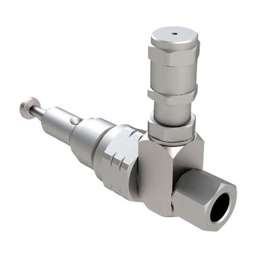 Alemlube fixed pump element with relief valve (3.68cc/min) 90.900.0