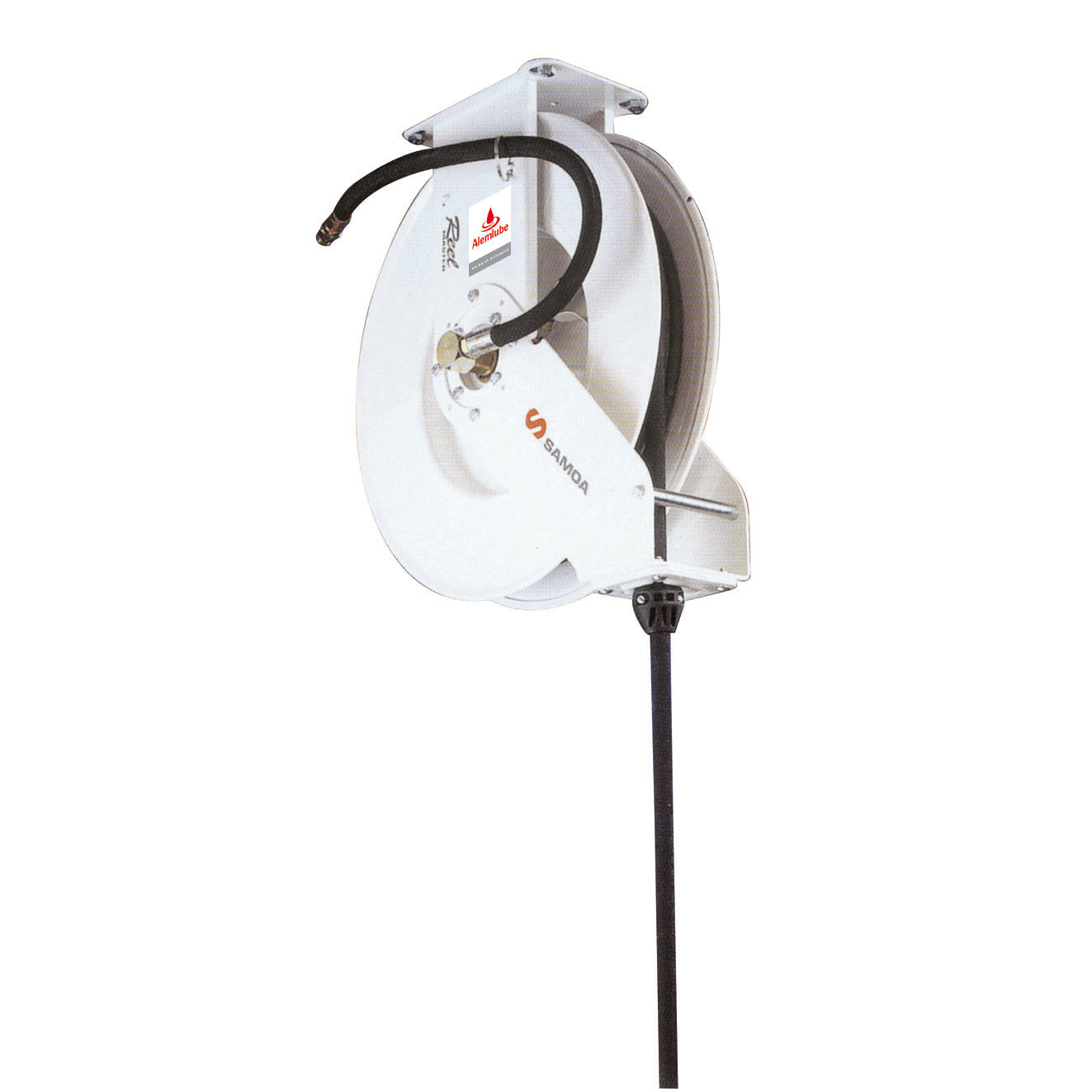 Samoa Twin Pedestal High Pressure Washdown Hose Reel 504450